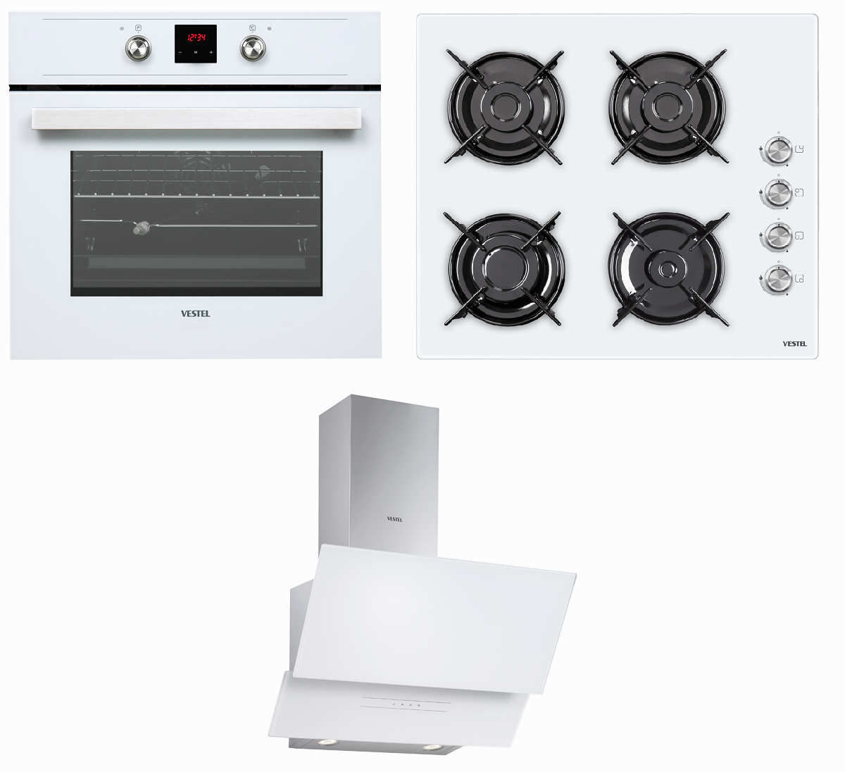 Vestel Eğik Beyaz Set 2 — Konya Vestel Yetkili Bayii, Konya Hotpoint