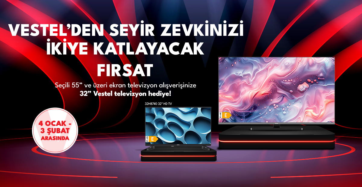 Vestel 55UA9740 55'' 139 Ekran 4K Smart Android TV