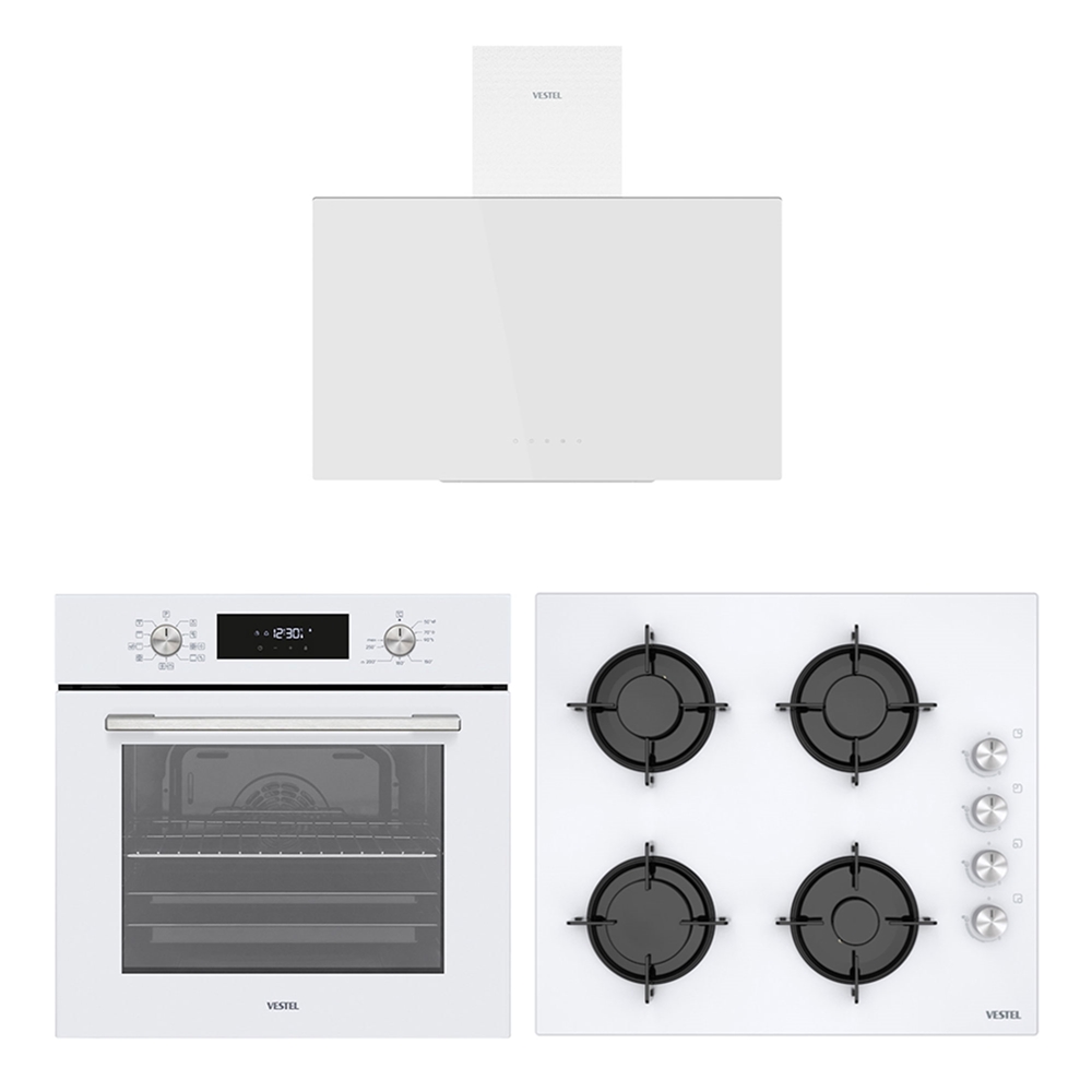 Vestel Eğik Beyaz Avantajlı 60 Dijital Set