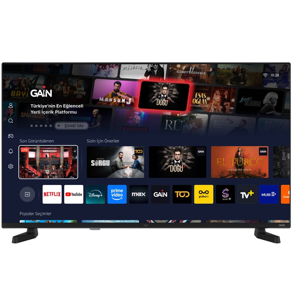 Vestel 43FV9750 43'' 108 Ekran Full HD Smart Vidaa TV