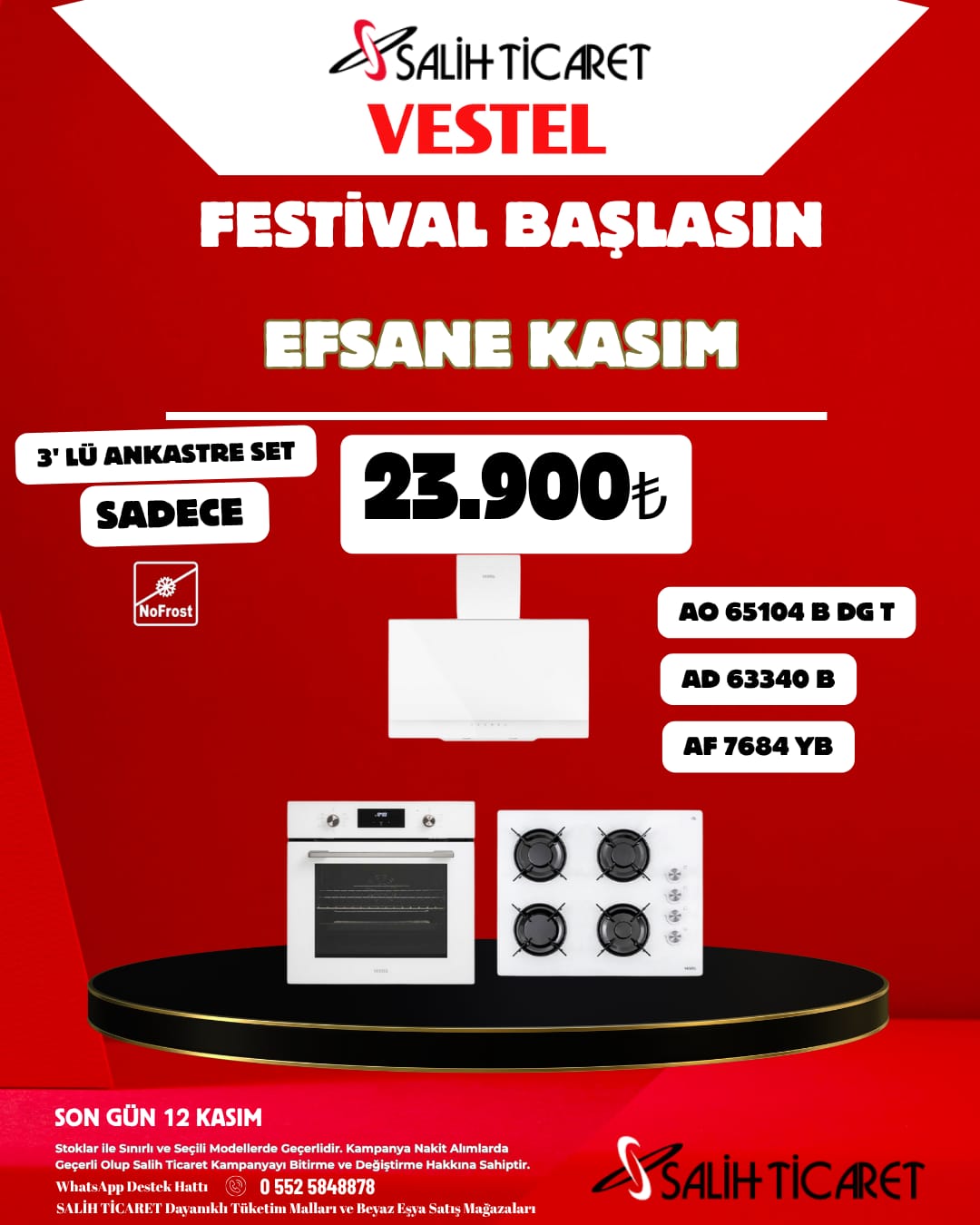 3'LÜ ANKASTRE SETTE EFSANE KASIM İNDİRİMİ