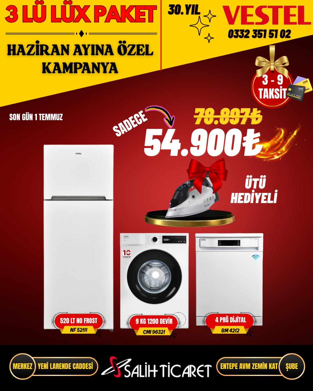 3'LÜ LÜX PAKET