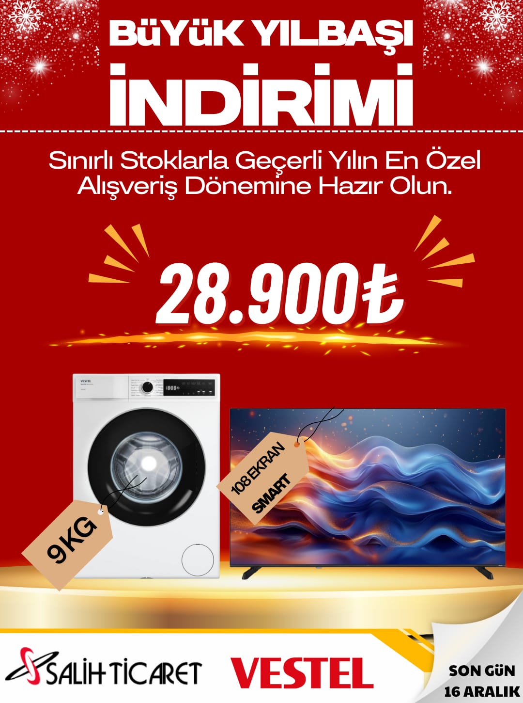 BÜYÜK YILBAŞI İNDİRİMİ