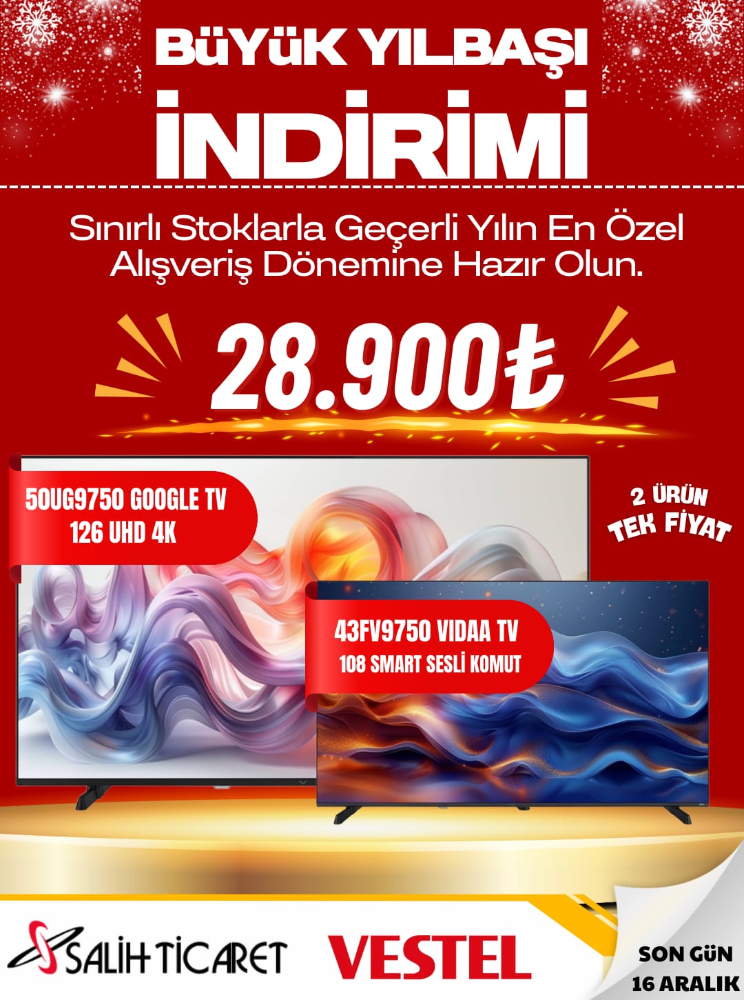  || Salih Ticaret - Vestel Konya Yetkili Bayi, Uğur Derin Dondurucu Yetkili Bayi, Tefal Konya Yetkili Bayi,Vestel, Vestel Buzdolapları, Vestel Combi Buzdolapları, Vestel Çamaşır Makineleri, Vestel Bulaşık Makineleri, Vestel Derin Dondurucular, Vestel Solo Fırınlar, Vestel Davlumbazlar, Vestel Küçük Ev Aletleri, Vestel Ankastre Ürünler, Vestel Ankastre Fırınlar, Vestel Ankastre Ocaklar, Vestel Ankastre Bulaşık Makineleri, Vestel Ankastre Mikrodalga Fırınlar, Vestel Ev Sinema Sistemleri, Vestel Cep Telefonu Elektronik, Vestel Kurutmalı Çamaşır Makineleri	Salih Ticaret, Vestel Ankastre Setler, Vestel Klimalar, Isıtma ve Soğutma	Salih Ticaret, Uğur, Uğur Buzdolapları, Uğur Yatay derin Dondurucular, Uğur Dikey Dondurucular, Uğur Klimalar, Uğur Ticari Ürünler, Fırsat Ürünleri, Diğer Markalar, Diğer Markalar Televizyonlar, Diğer Markalar Küçük Ev Aletleri, Diğer Markalar Ankastre Setler, Diğer Markalar Fırınlar, Diğer Markalar Elektronik Ürünler